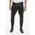 DSQUARED2 Leather Biker Pants With Zipped Detailing Black
