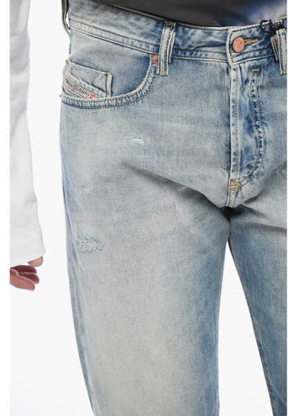 Blugi drepti Diesel Low-Waisted Buster-X Denims With Tapered Fit L.32 Blue Barbati (BM 15200926) 3