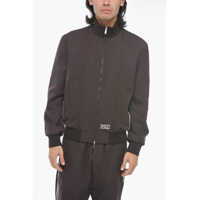 Bomber jacket Wool Blended Jacket With Embroidered Logo Barbati