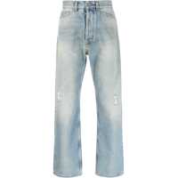 Blugi drepti Loose Fit Monogram Jeans 21 Cm Barbati