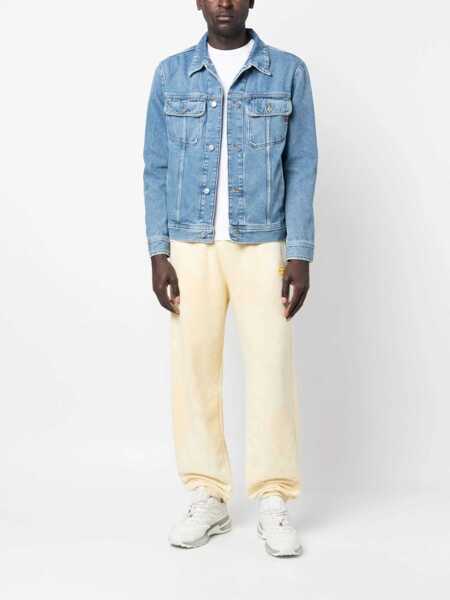 Pantaloni de trening Diesel Logo Print P-Marky Joggers Yellow Barbati (BM 15201127) 2