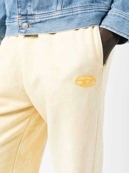 Pantaloni de trening Diesel Logo Print P-Marky Joggers Yellow Barbati (BM 15201127) 5