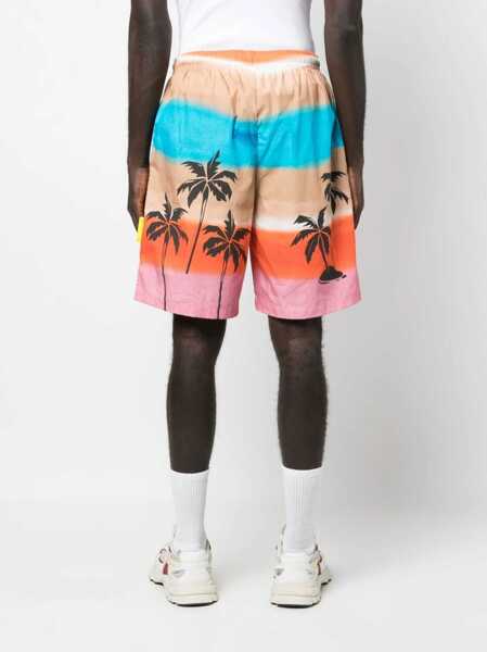 Pantaloni scurti BARROW Gradient Effect Printed Shorts Multicolor Barbati (BM 15201145) 4