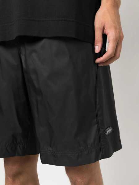 Bermude Givenchy Embossed Logo Swimshorts Black Barbati (BM 15201148) 5