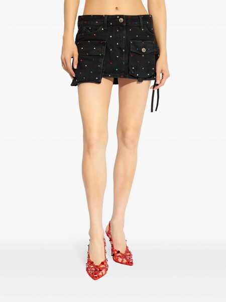 Fuste THE ATTICO The Attico Fay Denim Mini Skirt Black Femei (BM 15202213) 3