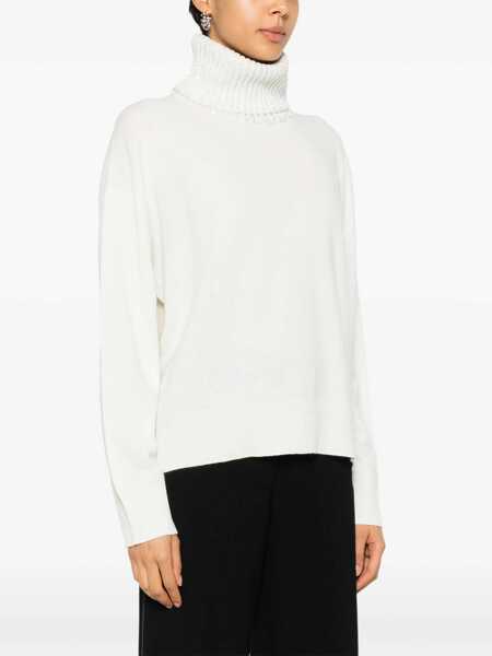 Pulovere Fabiana Filippi Fabiana Filippi Sweaters WHITE Femei (BM 15206434) 3