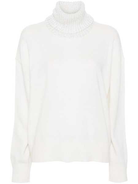 Pulovere Fabiana Filippi Fabiana Filippi Sweaters WHITE Femei (BM 15206434) 1