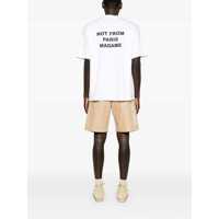 Tricouri DRÔLE DE MONSIEUR pentru Barbati - Tricouri DRLE DE MONSIEUR Drle De Monsieur Slogan Cotton Crew-Neck T-Shirt WHITE Barbati (BM 15206971) - B-mall.ro