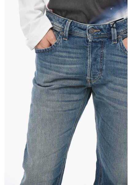 Blugi drepti Diesel Straight-Leg Larkee-X Denims L.32 Blue Barbati (BM 15208207) 3