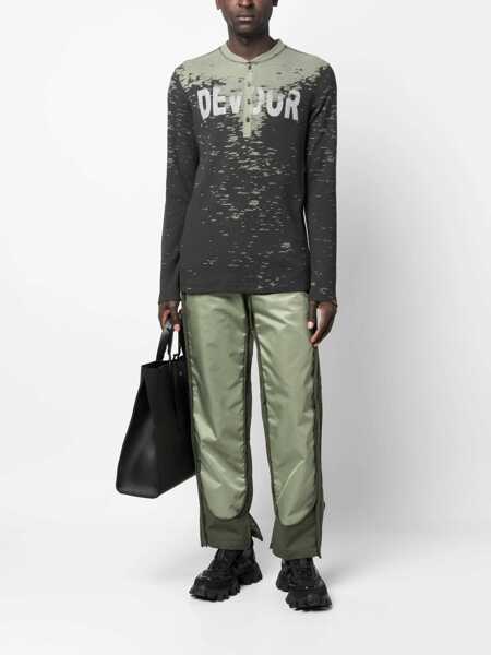 Pantaloni casual Diesel Double Layer P-Crossy Pants Green Barbati (BM 15208216) 2