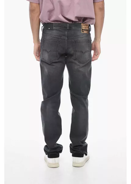 Blugi drepti Diesel Low-Waisted Buster-X Denims With Tapered Fit L.32 Black Barbati (BM 15209620) 2