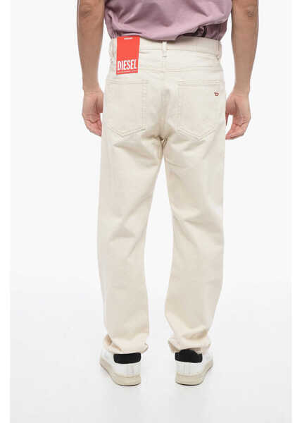 Blugi drepti Diesel Straight-Leg D-Viker Denims L.32 White Barbati (BM 15209902) 2