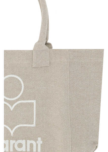 Genti de mana Isabel Marant Small Yenky Tote Handbag BEIGE Femei (BM 15210070) 3