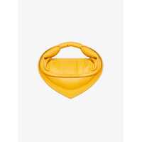 Genti de mana 'Mini Tortellino' Yellow Handbag In Leather Woman Femei