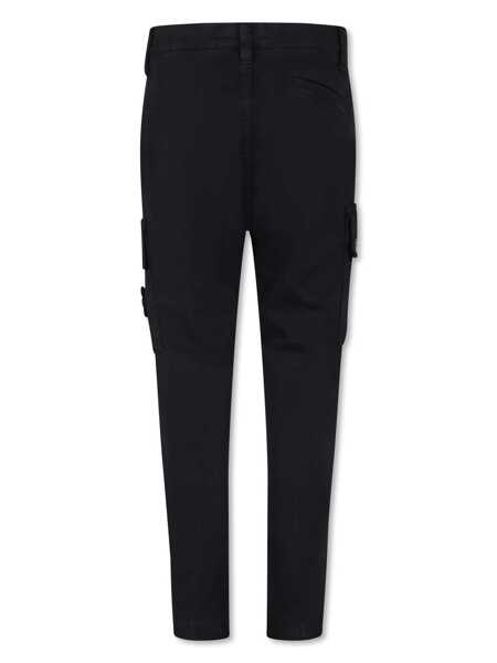 Pantaloni Stone Island REGULAR TAPERED TROUSERS Blue Baieti (BM 15214735) 2