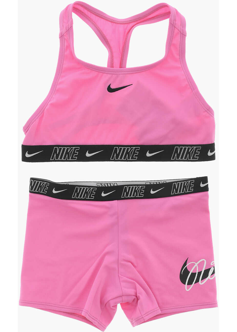 Slipi Nike Swim Nylon Stretch Bikini With Logo-Band Pink Fete (BM 15218308) 1