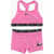 Nike Swim Nylon Stretch Bikini With Logo-Band Pink