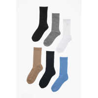 Sosete pentru Fete - Sosete Nike Air Jordan Stretch Long 6 Pairs Socks Set Multicolor Fete (BM 15218311) - B-mall.ro