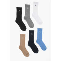 Sosete Air Jordan Stretch Long 6 Pairs Socks Set Fete