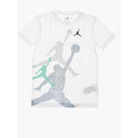 Tricouri Nike Air Jordan Cotton Blend T-Shirt With Maxi Frontal Print