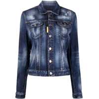 Geci de blugi Delavè Denim Jacket With Utility Breast-Pockets Femei