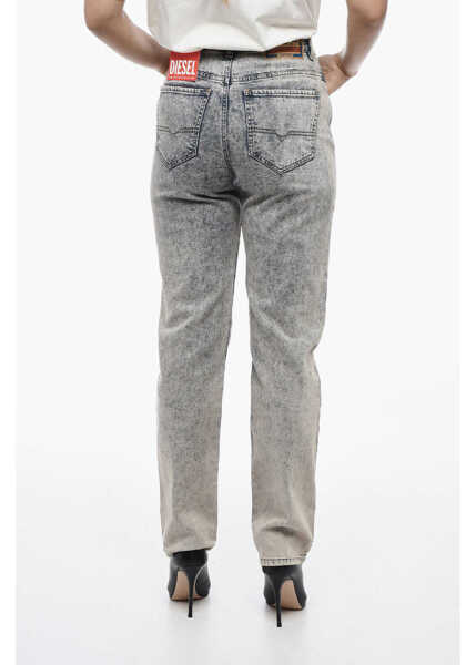 Blugi drepti Diesel High-Waisted D-Tulip Denims With Straight Leg L.32 Blue Femei (BM 15218452) 2