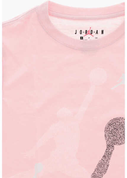 Tricouri Nike Air Jordan Crew-Neck T-Shirt With Gradient Print Pink Baieti (BM 15218497) 2