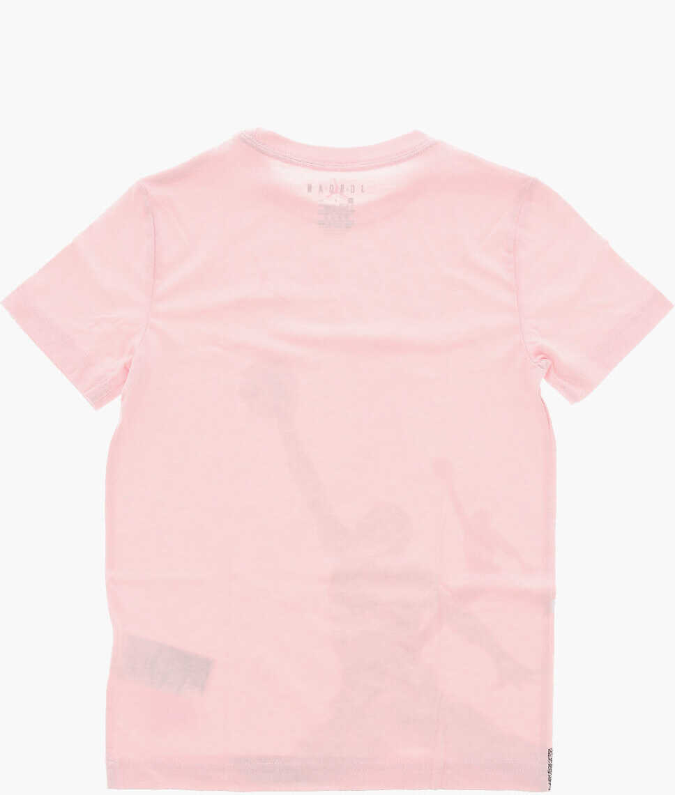Tricouri Nike Air Jordan Crew-Neck T-Shirt With Gradient Print Pink Baieti (BM 15218497) 3