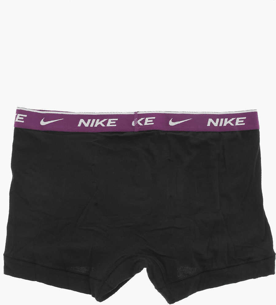 Lenjerie intima Nike Cotton Stretch 3 Pairs Boxers Set With Logo-Band Black Barbati (BM 15218503) 4