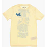 Tricouri Nike Air Jordan Printed Wavy Motion Jumpman Crew-Neck T-Shirt