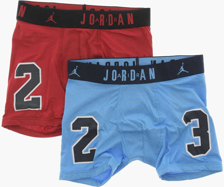 Chiloti Nike Air Jordan Set Of 2 Dri-Fit Boxer With Logoed Elastic Waistb Multicolor Baieti (BM 15218542) 1