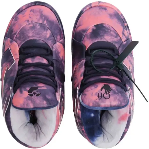 Sneakers Off-White Tie Dye Leather Bump Padded Sneakers Pink Femei (BM 15218614) 4