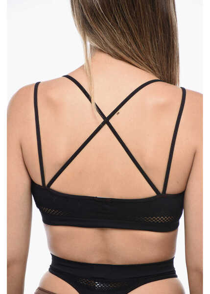 Sutiene Diesel Lollie Bra With Lace-Up Detail Black Femei (BM 15218659) 2