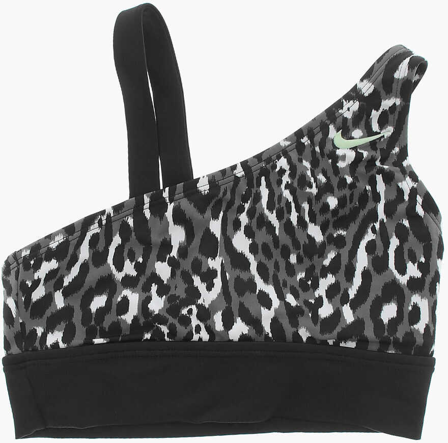 Slipi Nike Swim Animal-Motif Nylon Stretch Bikini Black Fete (BM 15218671) 2