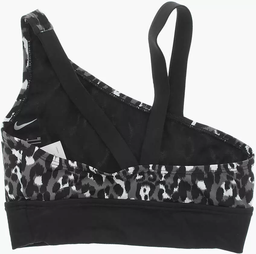 Slipi Nike Swim Animal-Motif Nylon Stretch Bikini Black Fete (BM 15218671) 4