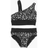 Slipi Swim Animal-Motif Nylon Stretch Bikini Fete
