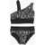 Nike Swim Animal-Motif Nylon Stretch Bikini Black