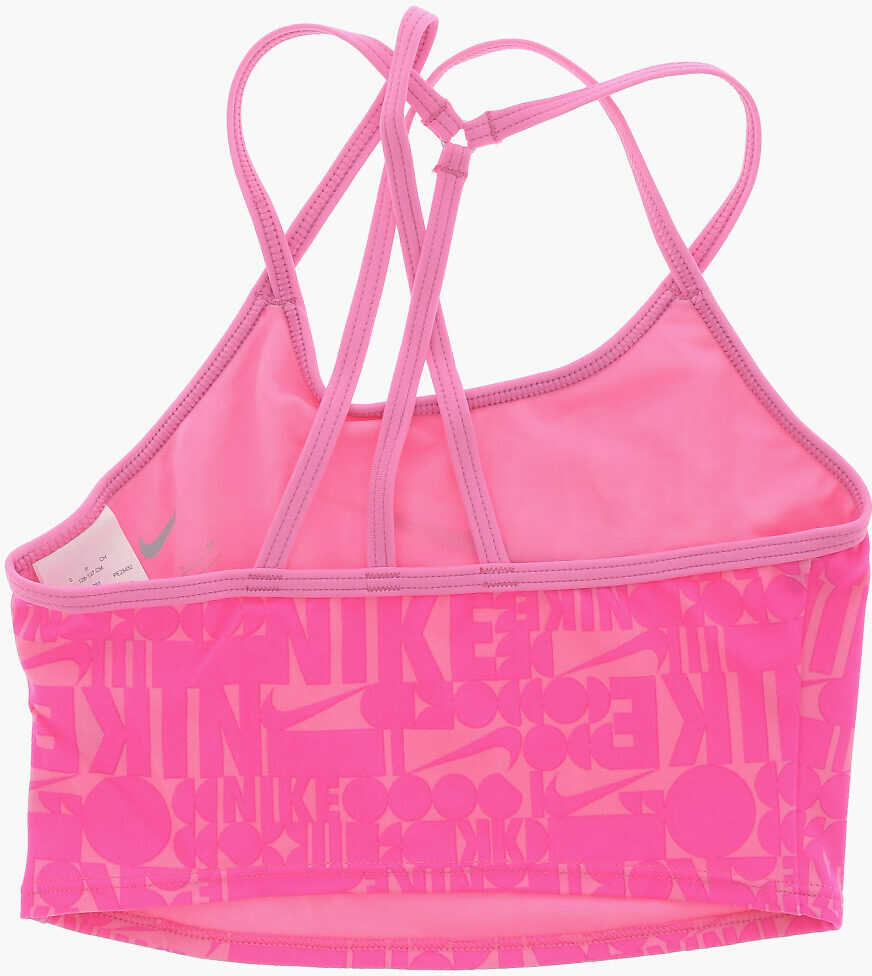 Slipi Nike Swim All-Over Logo Bikini Pink Fete (BM 15218677) 4