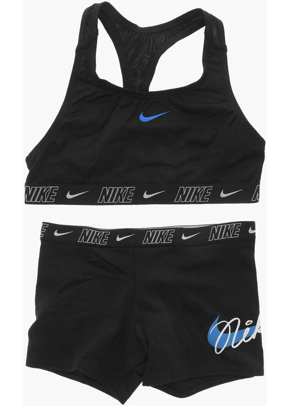 Slipi Nike Swim Nylon Stretch Bikini With Logo-Band Black Fete (BM 15218680) 1