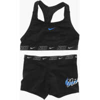 Slipi Swim Nylon Stretch Bikini With Logo-Band Fete