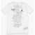 Nike Air Jordan Printed Wavy Motion Jumpman Crew-Neck T-Shirt White