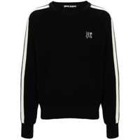Pulovere Palm Angels Pa Monogram Track Sweater Barbati
