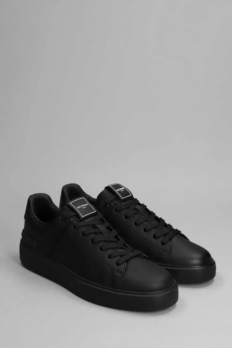 Sneakers Balmain Balmain B Court Sneakers Black Barbati (BM 15222352) 2