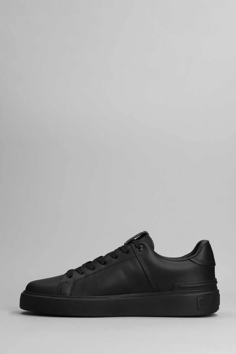 Sneakers Balmain Balmain B Court Sneakers Black Barbati (BM 15222352) 3