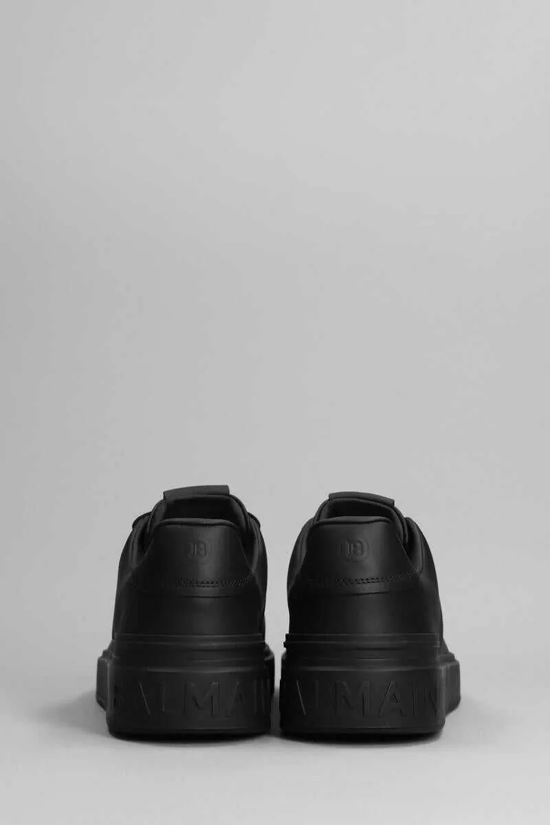 Sneakers Balmain Balmain B Court Sneakers Black Barbati (BM 15222352) 4