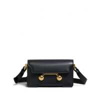 Genti de umar Marni Trunkaroo Rectangular Leather Shoulder Bag Femei