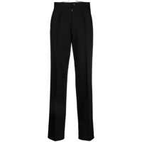 Pantaloni casual Maison Margiela Black Straight-Leg Trousers Femei