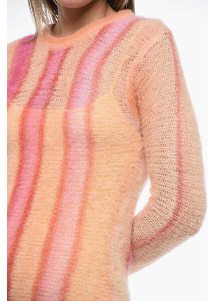 Rochii scurte Diesel Brushed Effect M-Iki Mini Dress Orange Femei (BM 15231673) 3