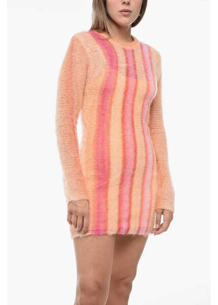 Rochii scurte Diesel Brushed Effect M-Iki Mini Dress Orange Femei (BM 15231673) 4