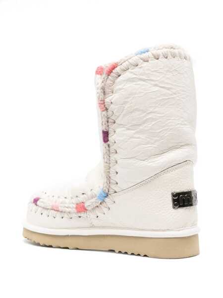 Bocanci Mou Mou Eskimo 24 Low Heels Ankle Boots Beige Femei (BM 15241756) 3